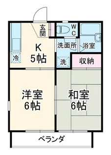 サンライズ【1階】の間取り