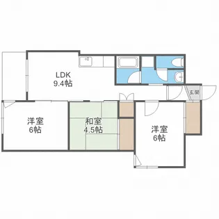 マノワール楡【7階】の間取り