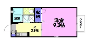 ラ ルミエール2 B【1階】の間取り