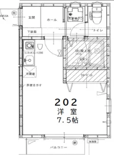 サーティエイト【2階】の間取り