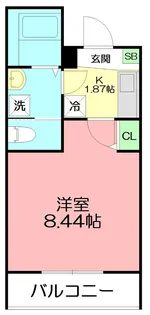 GRADUS桜台【1階】の間取り