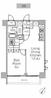 東京都世田谷区太子堂1【マンション】の間取り