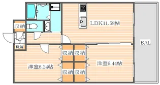 エントピア21【2階】の間取り