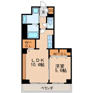 淳彩庵【7階】の間取り