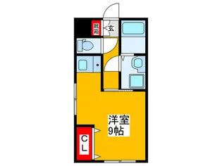 グレイス西山台【3階】の間取り