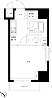 ルーブル豊島千石【6階】の間取り