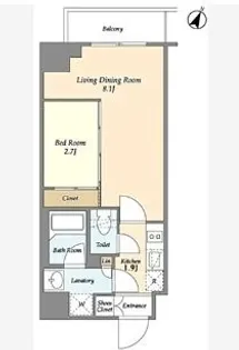 プラート宮坂【3階】の間取り