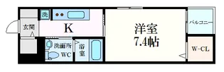 プランドール十日市【2階】の間取り