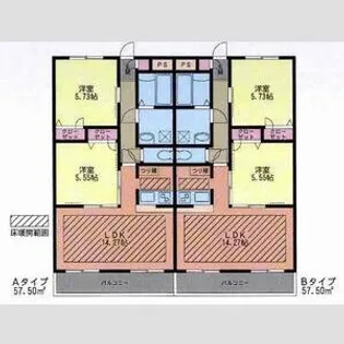 CCR2014【3階】の間取り