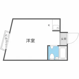 メゾンアルベール【3階】の間取り