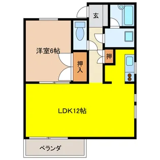 R WING II【2階】の間取り