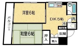 恩田ビル【4階】の間取り