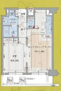 プレサンス久屋大通公園サウス【10階】の間取り