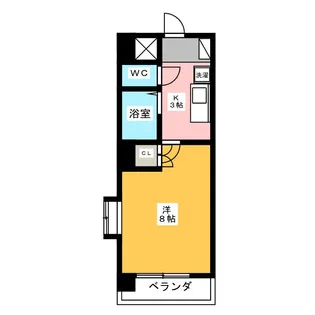 さくら八田【5階】の間取り