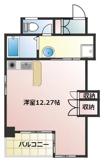 エンブルライフ駿河町【6階】の間取り