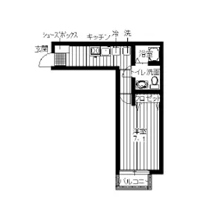 オレンジハウス【2階】の間取り
