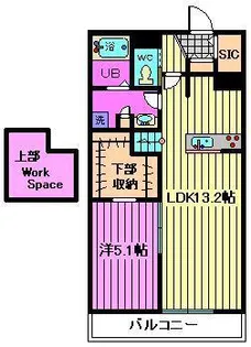 My Style vintage 大宮桜木町【3階】の間取り