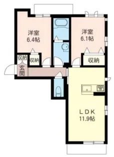 グリーンヒルズ元総社【3階】の間取り