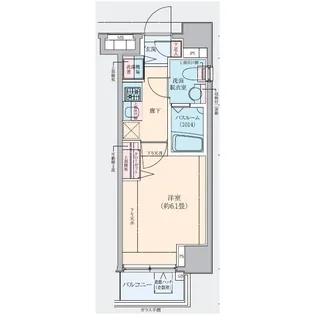 ロアール池袋WEST【10階】の間取り