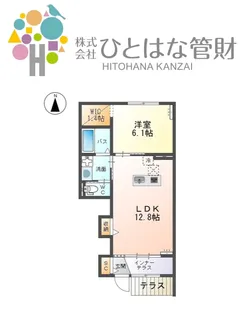 グレーシア【1階】の間取り