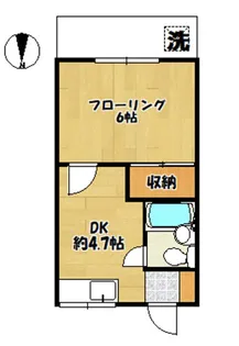 ボヌールT&M【1階】の間取り