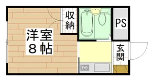 プリエール光陽【1階】の間取り