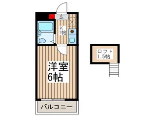 シティパレス上尾2【1階】の間取り