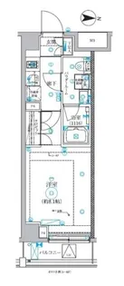 CREALpremier大島【4階】の間取り