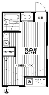 エメラルドレジデンス【2階】の間取り