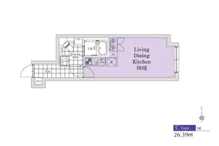 EXAM新中野II【2階】の間取り