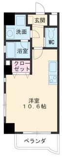 レジデンスウインド山の手【4階】の間取り