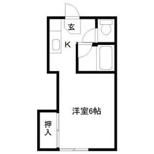 ペレオ河原町【1階】の間取り