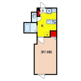 ヴィラ川口西青木【4階】の間取り