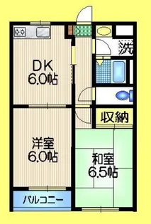 レジデンス上高井戸【3階】の間取り