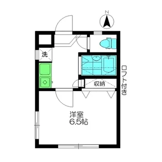 富澤ハイツ【2階】の間取り