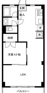 マンショントミー【2階】の間取り