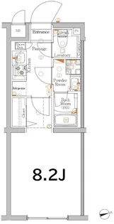 XEBEC経堂【2階】の間取り