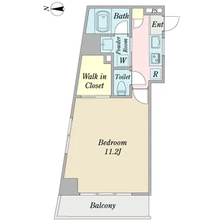 コル クラージュ横濱【3階】の間取り