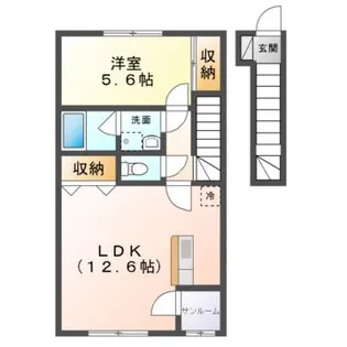 ファーストライン【2階】の間取り