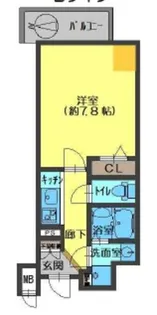 THE RESIDENCE S【10階】の間取り
