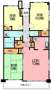 セピア湘南【1階】の間取り