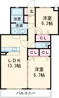 ステラ蔵上【2階】の間取り