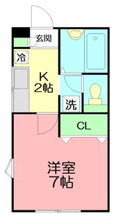 エスポワール【2階】の間取り