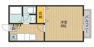 ジュネスえだひろ【2階】の間取り