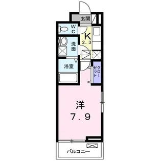 サニー セゾン【1階】の間取り