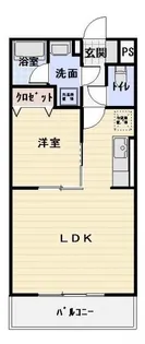 アイリスII【2階】の間取り