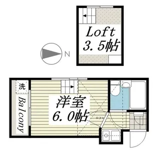 ジュネパレス柏第03【2階】の間取り