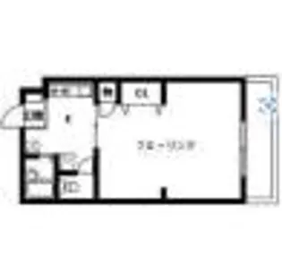 シェモア泉中央【2階】の間取り