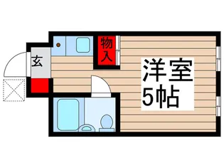 SRコーポ【2階】の間取り