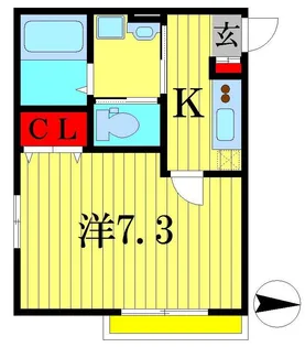 Dear SanMarino【1階】の間取り